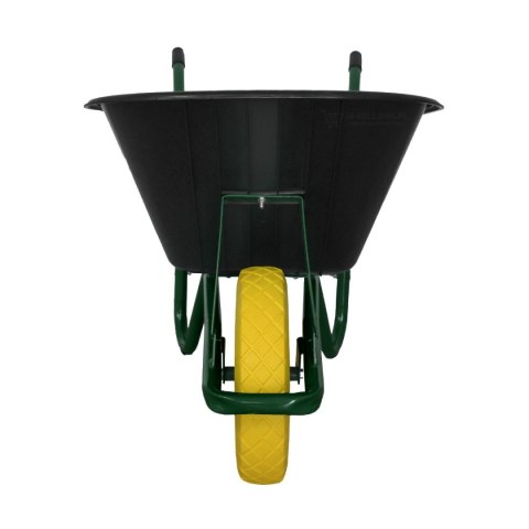 TACZKA OGRODOWA BUDOWLANA 100L 250KG MISA PVC Z ŻÓTYM KOŁEM PU