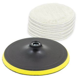 TARCZA POLERSKA Z NAKŁADKAMI POLERKA TARCZE BITUXX 10 NAKŁADEK