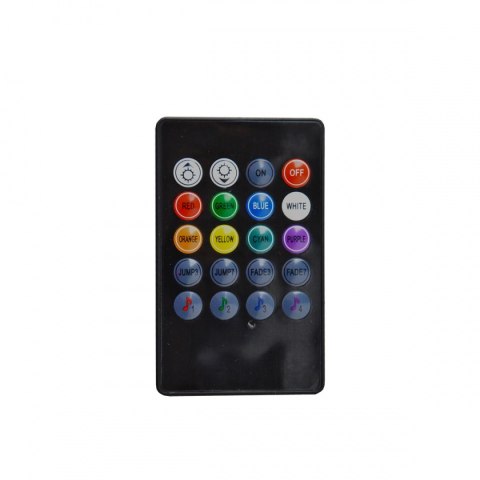 TAŚMA LED LAMPKI NA PASKU Z PILOTEM RÓŻNE KOLORY DC 12V DO WNĘTRZA AUTA SAMOCHODU