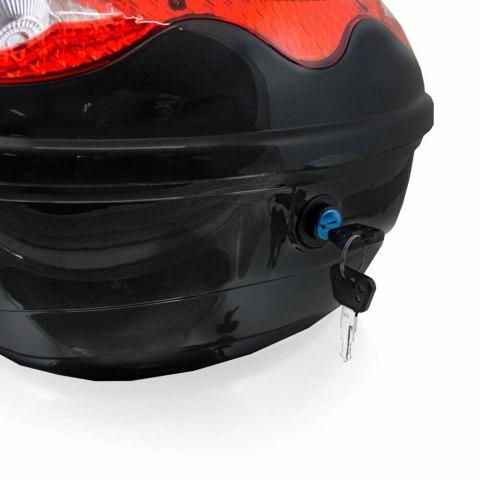 UNIWERSALNY KUFER KUFEREK NA BAGAŻNIK MOTOCYKLOWY MOTOR SKUTER 22 L