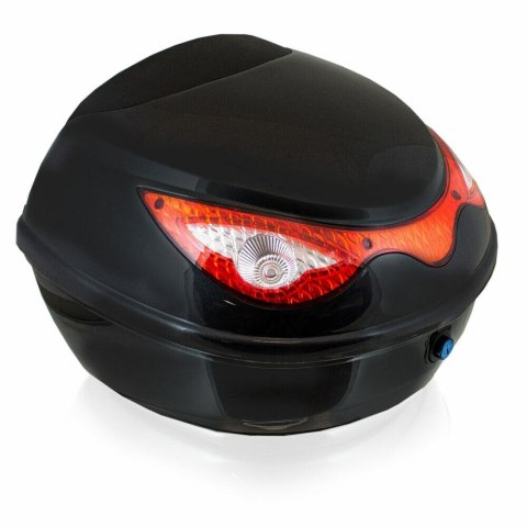 UNIWERSALNY KUFER KUFEREK NA BAGAŻNIK MOTOCYKLOWY MOTOR SKUTER 22 L