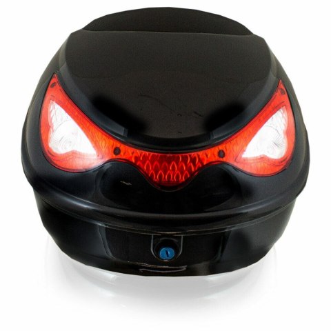 UNIWERSALNY KUFER KUFEREK NA BAGAŻNIK MOTOCYKLOWY MOTOR SKUTER 22 L