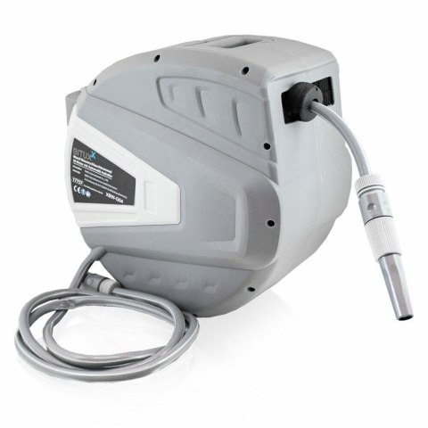 Ogrodowy wąż do wody na zwijaku 10 m z końcówką zraszającą bęben z pistoletem