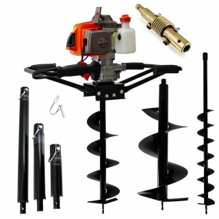 WIERTNICA SPALINOWA 3,8KM ŚWIDER DO ZIEMI DWUOSOBOWA BITUXX ZESTAW