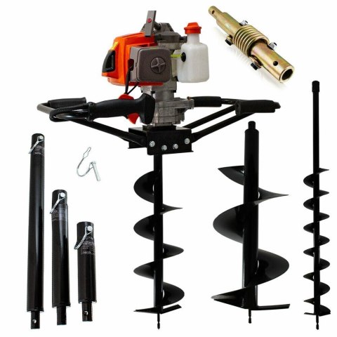 WIERTNICA SPALINOWA 3,8KM ŚWIDER DO ZIEMI DWUOSOBOWA BITUXX ZESTAW