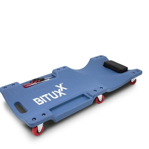 WÓZEK - LEŻANKA WARSZTATOWA BITUXX DO WARSZTATU NA KÓŁKACH Z ZAGŁÓWKIEM