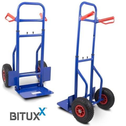 WÓZEK MAGAZYNOWY BITUXX Z REGULACJĄ WYSOKOŚCI 200kg TRANSPORTOWY