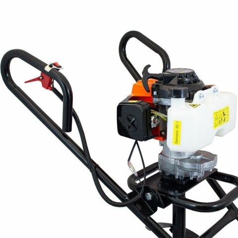 WÓZEK WIERTNICZY Z SILNIKIEM DWUSUWOWYM WIERTNICA Z KOŁEM 200MM