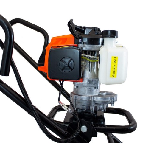 WÓZEK WIERTNICZY Z SILNIKIEM DWUSUWOWYM WIERTNICA Z KOŁEM + 3 WIERTŁA W ZESTAWIE