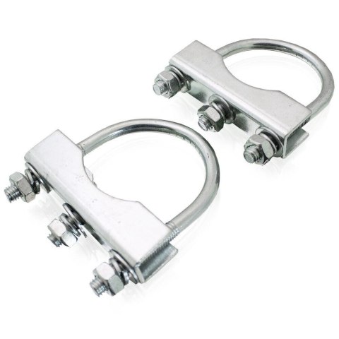 Obejmy do koła podporowego 60 mm zestaw 10 szt. trwałych zacisków do przyczep i lawet