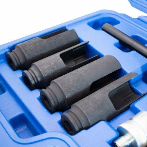 ZESTAW 14 ELEMENTÓW ŚCIĄGACZA WTRYSKIWACZY CDI DIESEL Z KOMPLETEM ADAPTERÓW