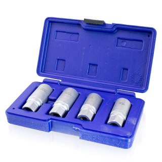 ZESTAW 4 ELEMENTOWY WKRĘTAKI DO ŚRUB DWUSTRONNYCH 1/2" 6-12MM