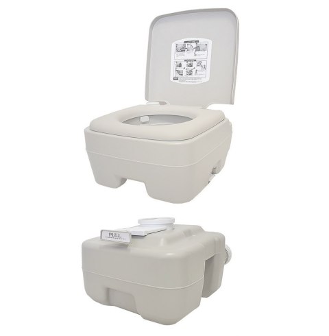 ZESTAW KEMPINGOWY TOALETA PRZENOŚNA + KUCHENKA TURYSTYCZNA GAZOWA