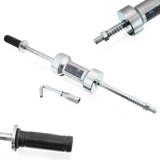 Bituxx młotek bezwładnościowy ślizgowy 6 kg – siła uderzenia do 11 T, stalowy do usuwania wgnieceń karoserii