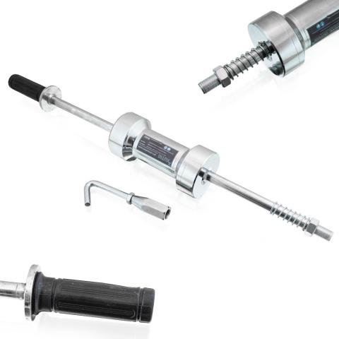 Bituxx młotek bezwładnościowy ślizgowy 6 kg – siła uderzenia do 11 T, stalowy do usuwania wgnieceń karoserii