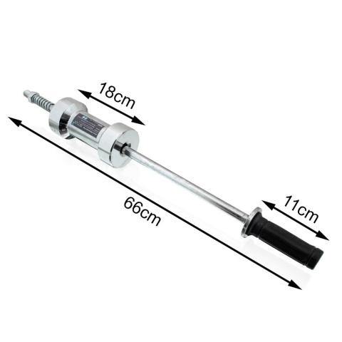 Bituxx młotek bezwładnościowy ślizgowy 6 kg – siła uderzenia do 11 T, stalowy do usuwania wgnieceń karoserii