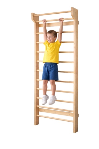 Drabinka gimnastyczna do rehabilitacji 195 cm drewniana – solidna drabinka gimnastyczna do ćwiczeń rehabilitacji