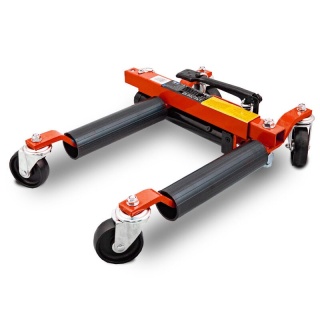 Podnośnik hydrauliczny BITUXX 680 kg 4x pomoc manewrowa czerwona