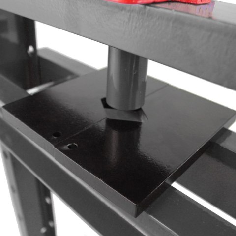 Prasa hydrauliczna warsztatowa nacisk 12 ton czarna łatwy montaż