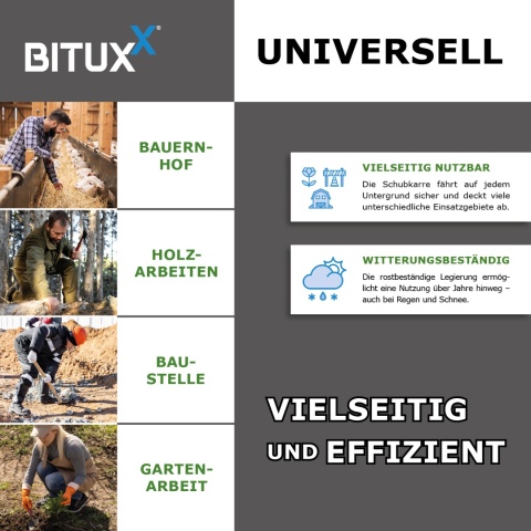 Taczka ogrodowa Wózek 100l z kołem pompowanym RÓŻOWA do 250kg Ocynkowana