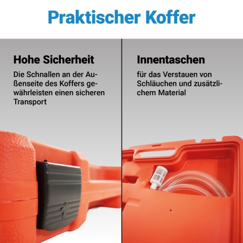 Urządzenie do odpowietrzania i napełniania układu chłodzenia BITUXX zestaw 14 elementów