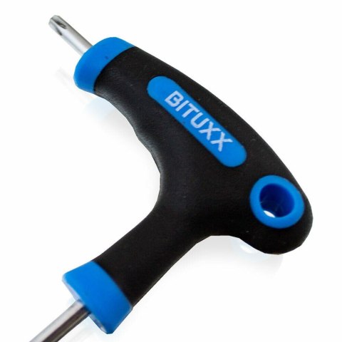 ZESTAW KLUCZY TORX L Z RĘKOJEŚCIĄ T10-T50 9 ELEMENTÓW BITUXX