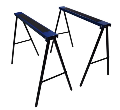 Zestaw 4 kobyłek warsztatowych BITUXX stabilne podpory składane pod stół i stanowisko robocze