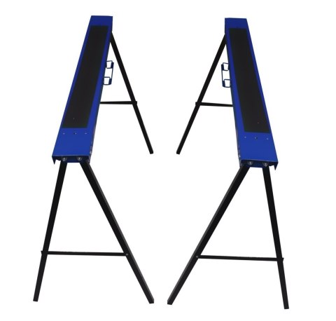 Zestaw 4 kobyłek warsztatowych BITUXX stabilne podpory składane pod stół i stanowisko robocze