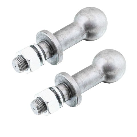 ZESTAW KULOWYCH ZACZEPÓW DO PRZYCZEPY ZE STALI UDŹWIG 3,5T 22MM 2SZT