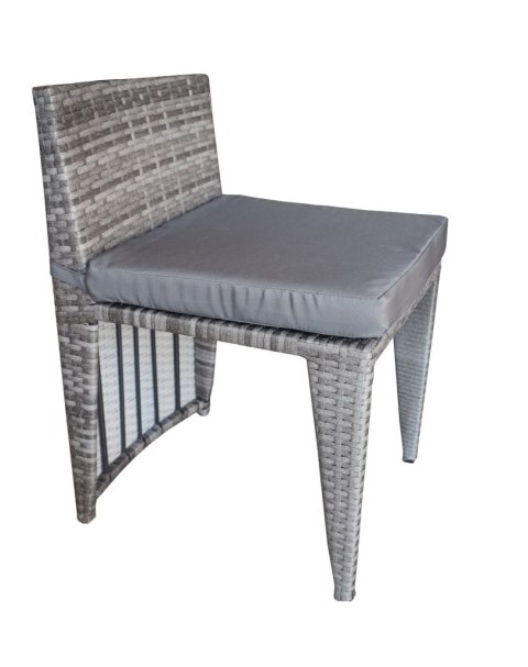 ZESTAW MEBLI TECHNORATTANOWYCH BALKONOWE OGRODOWE 3 ELEMENTY