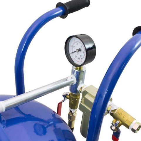 ZESTAW MOBILNA PIASKARKA SYFONOWA 38 L + WĄŻ 2,5m + 4 DYSZE MASKA LEJEK