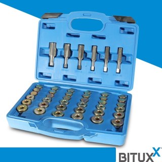 ZESTAW NAPRAWCZY BITUXX DO MISY OLEJOWEJ 114 ELEMENTÓW W WALIZCE