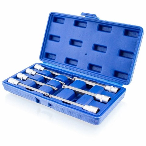 ZESTAW NASADEK WIELOKĄTNYCH KLUCZE NASADOWE 3/8'' 7SZT M4-M10 + WALIZKA