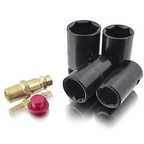 ZESTAW SPRĘŻARKA 24L 1500W 8 BAR + AKCESORIA 8 ELEMENTÓW