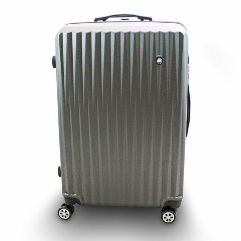 ZESTAW WALIZEK PODRÓŻNYCH SZARE 3SZT XL+L+M KABINOWA ABS TWARDE