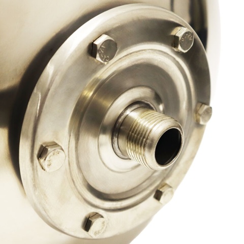 Zbiornik membranowy BITUXX 50L | Stal nierdzewna | Naczynie ciśnieniowe 6 bar