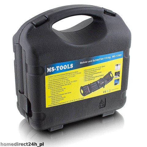 Zestaw narzędzi 118 elementów