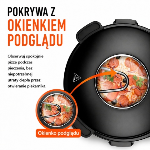 Domowy piec mobilny do Pizzy piecyk do kuchni Bituxx kompaktowy