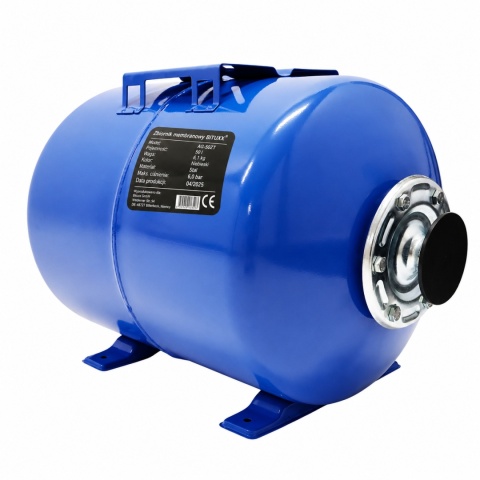 Hydrofor z membraną 50l zbiornik ciśnieniowy 6Bar Bituxx stalowy