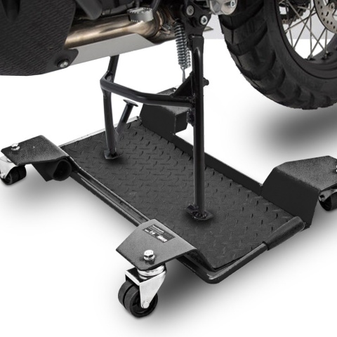 Manewrowa platforma warsztatowa wózek manewrowy motocyklowt 4-kołowy udźwig do 250kg