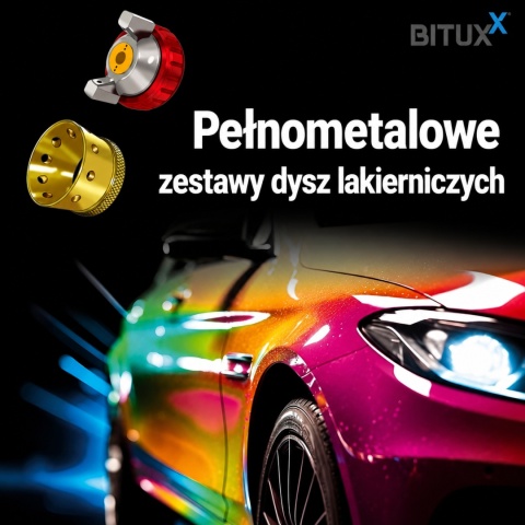 Pneumatyczny pistolet natryskowy 2 L z metalowym zbiornikiem – zestaw do malowania farb, lakierów i dekoracji