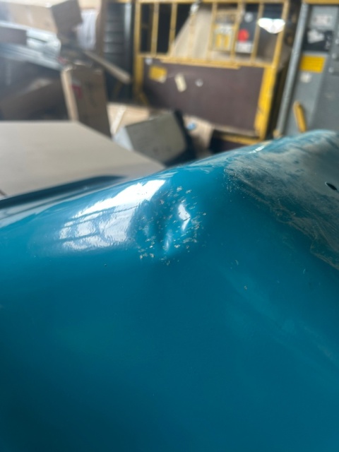 Powystawowa Taczka Ogrodowa Solidna taczka 100L jednokołowa niebieska Mocna 250kg