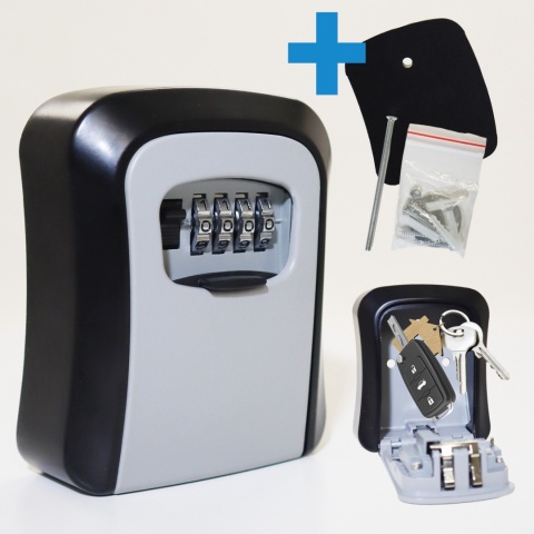 SEJF NA KLUCZE SZYFROWY ZEWNĘTRZNY BITUXX SKRYTKA SZAFKA NA KOD