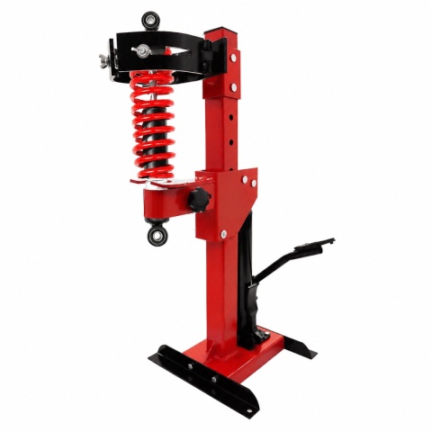 Hydrauliczny ściągacz do sprężyn 2,5 t Bituxx - ściskacz sprężyn zawieszenia 70-200 mm z pedałem nożnym