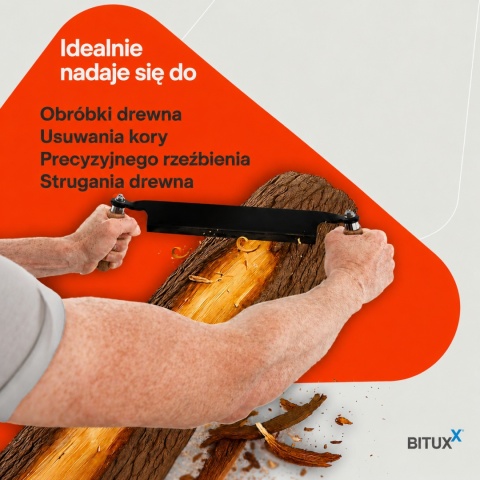Ręczny strug dłuto do drewna piła ręczna mocne i wytrzymałe ostrze nóż do drewna