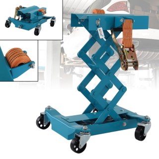 Hydrauliczny podnośnik skrzyni biegów Bituxx do warsztatu garażu demontaż i montaz skrzyni biegów