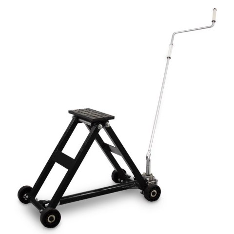 Podnośnik nożycowy BITUXX 2,5T płaska platforma 11-48cm na korbę ręczną