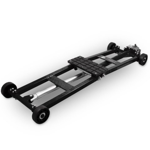 Podnośnik nożycowy BITUXX 2,5T płaska platforma 11-48cm na korbę ręczną