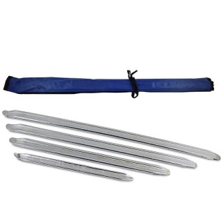 Zestaw 4 szt. łyżek montażowych do opon stalowe narzędzia 30‑60 cm do demontażu i montażu opon