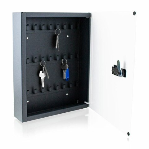 SZAFKA KASETKA NA KLUCZE Z HACZYKAMI 24 SZT NEW DESIGN KEY-BOX